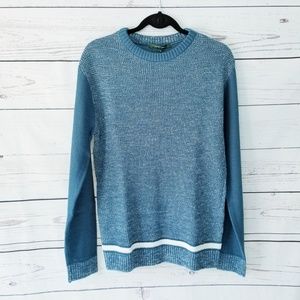 🔥Flash Sale🔥 Basso Homme Teal Marled Knit